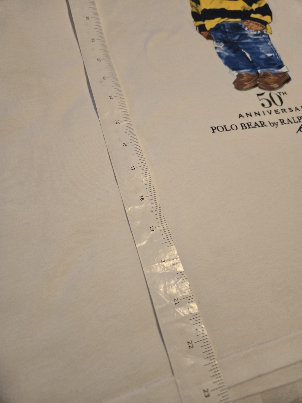 Polo bear By Ralph Lauren White Crewneck Tee - Picture 4 of 5